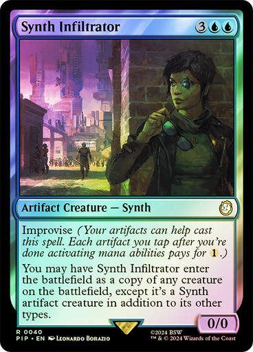 Synth Infiltrator (pip) (40) / Foil