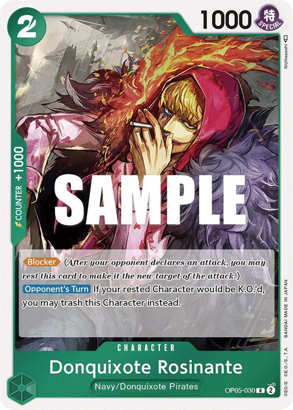 Donquixote Rosinante (030) (OP05-030) / Foil