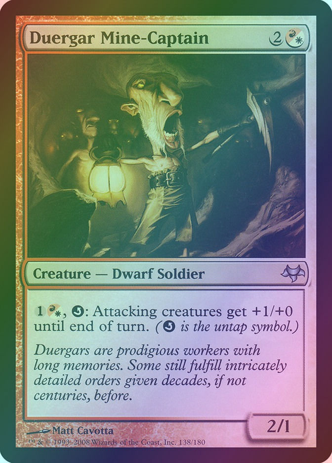 Duergar Mine-Captain (EVE) (138) / Foil