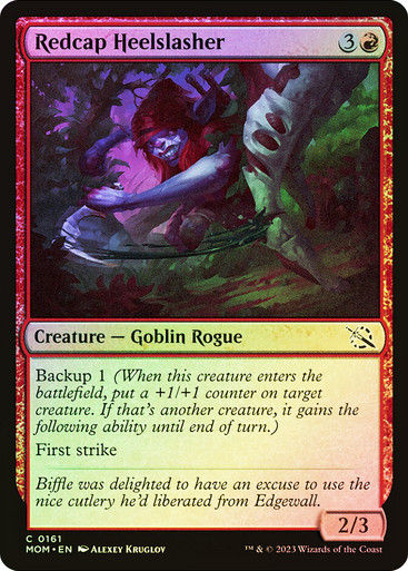 Redcap Heelslasher (mom) / Foil