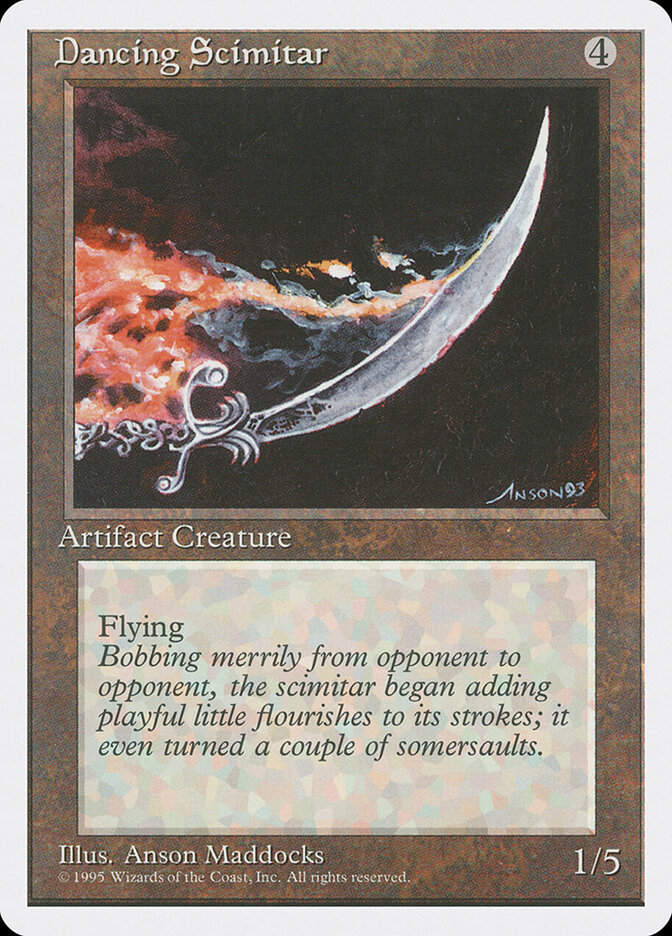 Dancing Scimitar (4ED) (313)
