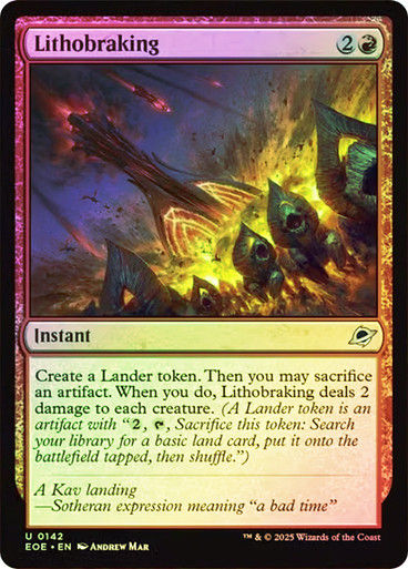 Lithobraking (EOE) (142) / Foil