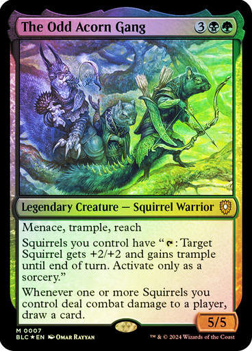 The Odd Acorn Gang (blc) (7) / Foil