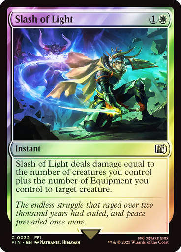 Slash of Light (FIN) (32) / Foil