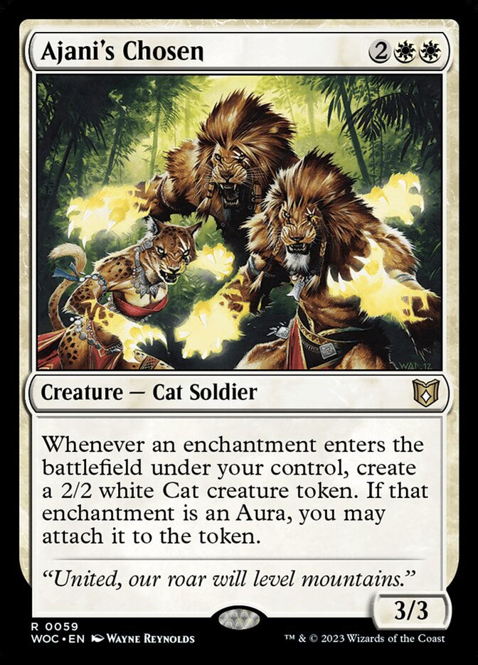 Ajani's Chosen (WOC) (59)