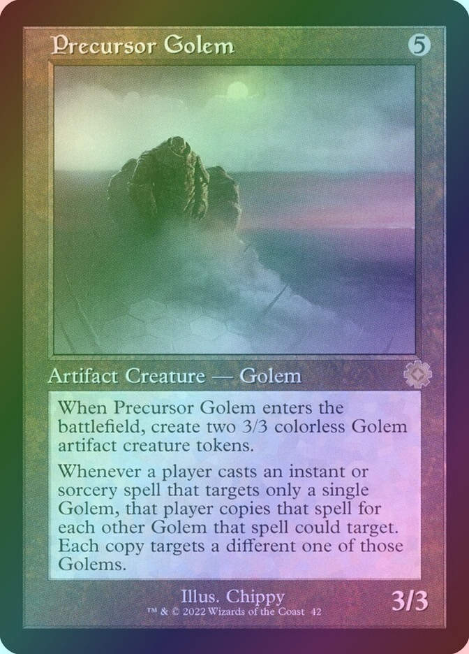 Precursor Golem (BRR) (42) / Foil