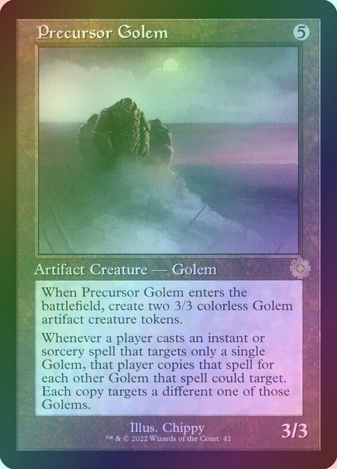 Precursor Golem (BRR) (42) / Foil