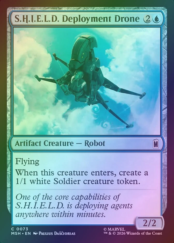 S.H.I.E.L.D. Deployment Drone (MSH) (73) / Foil