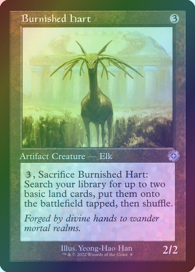 Burnished Hart (BRR) (8) / Foil