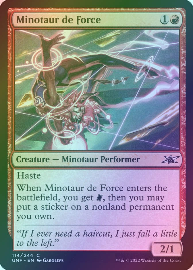 Minotaur de Force (UNF) (114) / Foil
