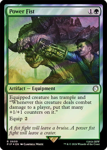 Power Fist (pip) (609) / Surge Foil