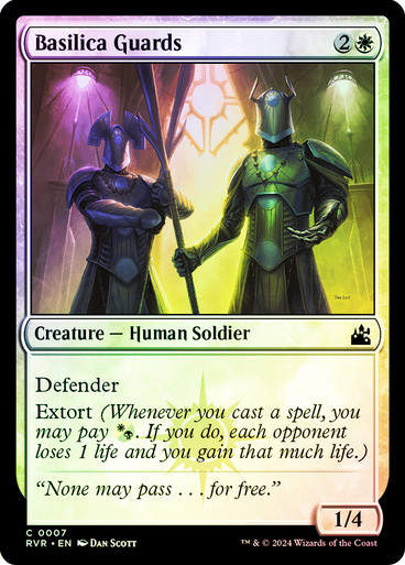 Basilica Guards (rvr) (7) / Foil