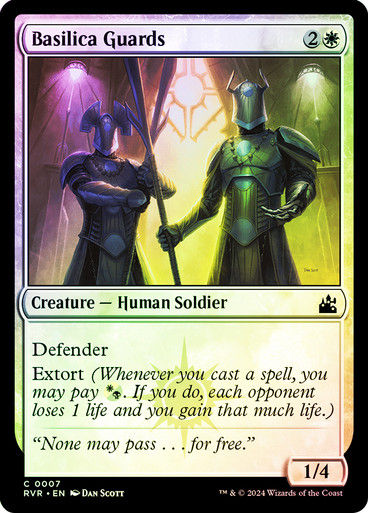 Basilica Guards (rvr) (7) / Foil