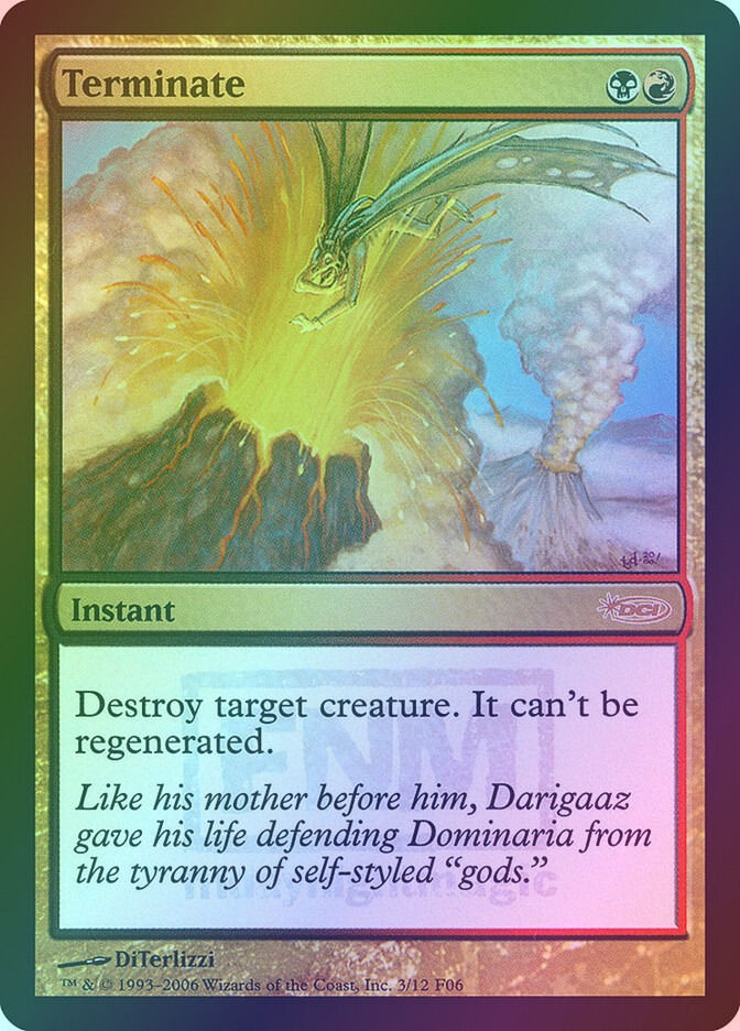 Terminate (F06) (3) / Foil