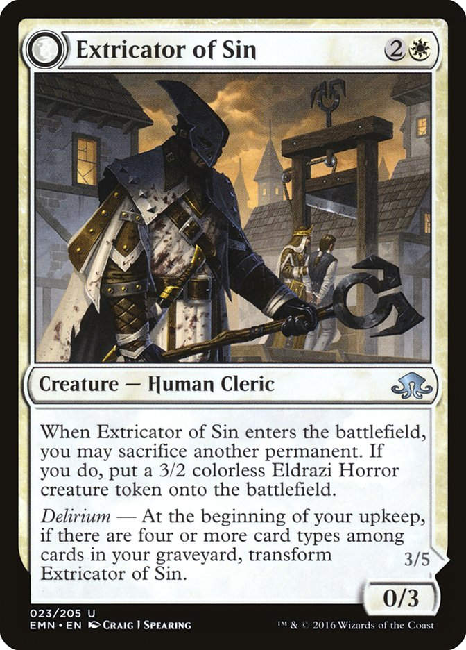 Extricator of Sin // Extricator of Flesh (EMN) (23)