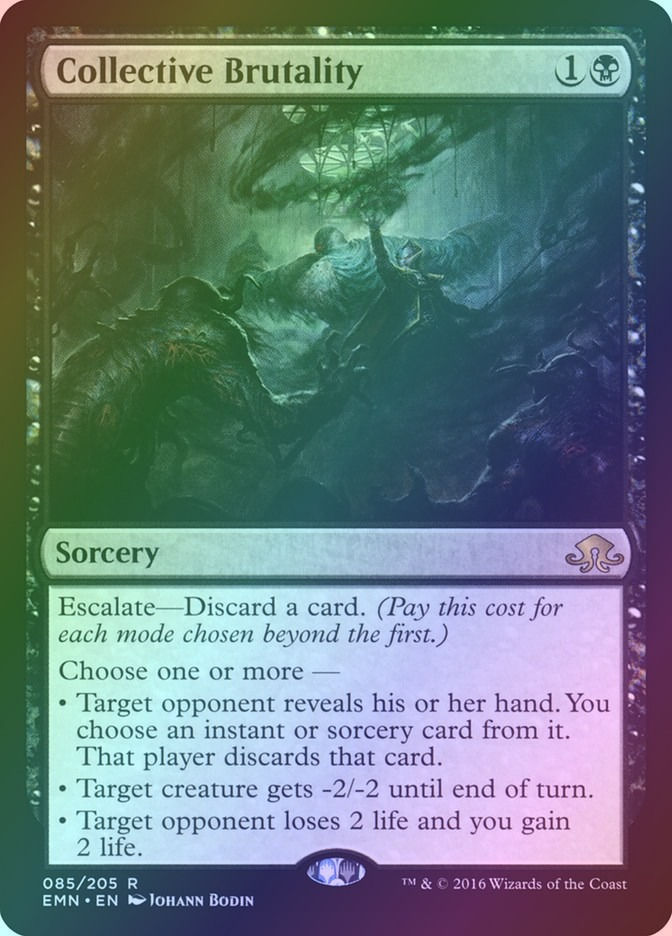 Collective Brutality (EMN) (85) / Foil