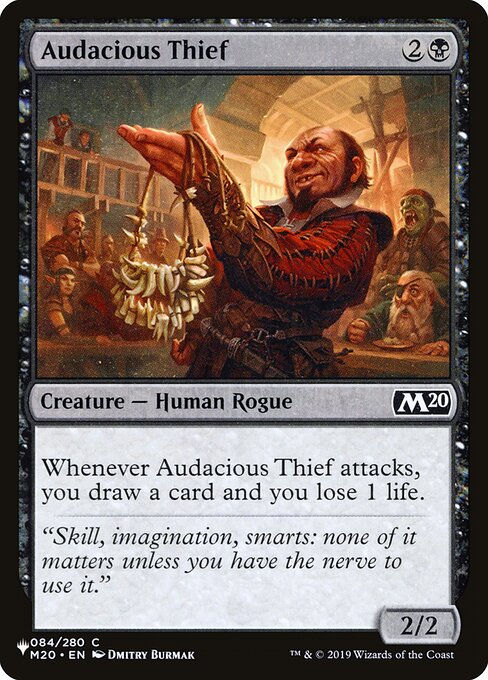 Audacious Thief (PLST) (M20-84)