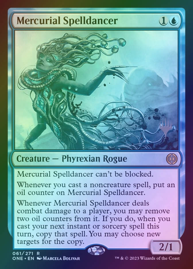 Mercurial Spelldancer (PONE) (61p) / Foil