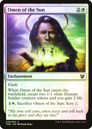 Omen of the Sun (THB) (30) / Foil