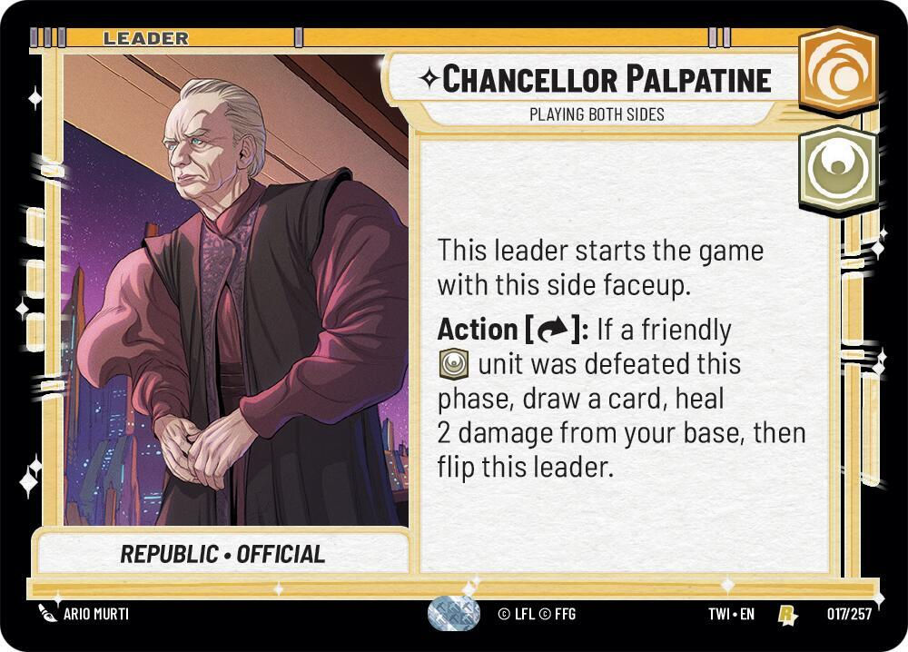 Chancellor Palpatine - Playing Both Sides (TWI) (017/257)