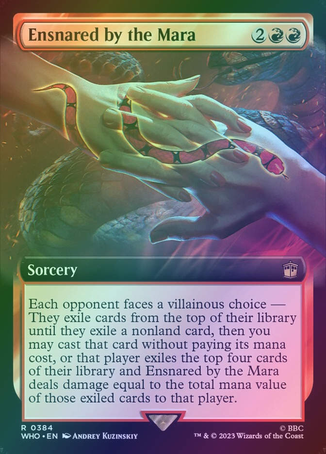 Ensnared by the Mara (WHO) (384) / Extended Art / Foil