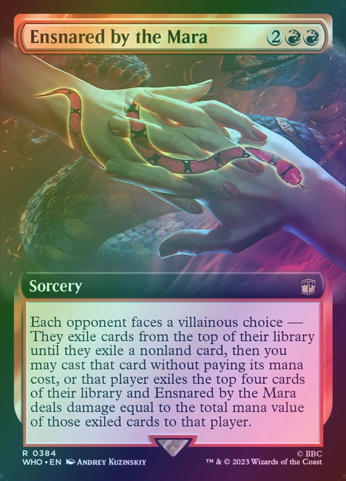 Ensnared by the Mara (WHO) (384) / Extended Art / Foil