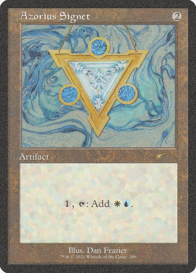 Azorius Signet (SLD) (286) / Foil Etched