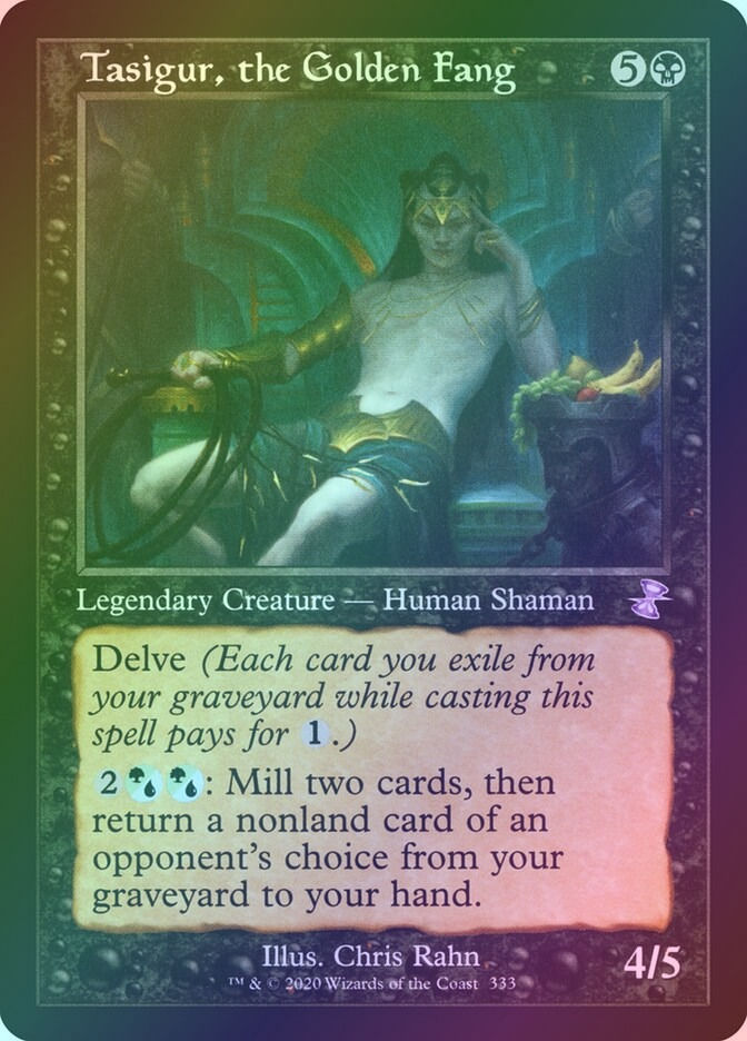 Tasigur, the Golden Fang (TSR) (333) / Foil