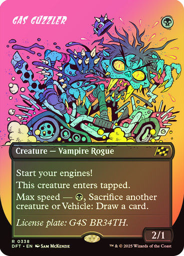 Gas Guzzler (DFT) (338) / Foil / Borderless
