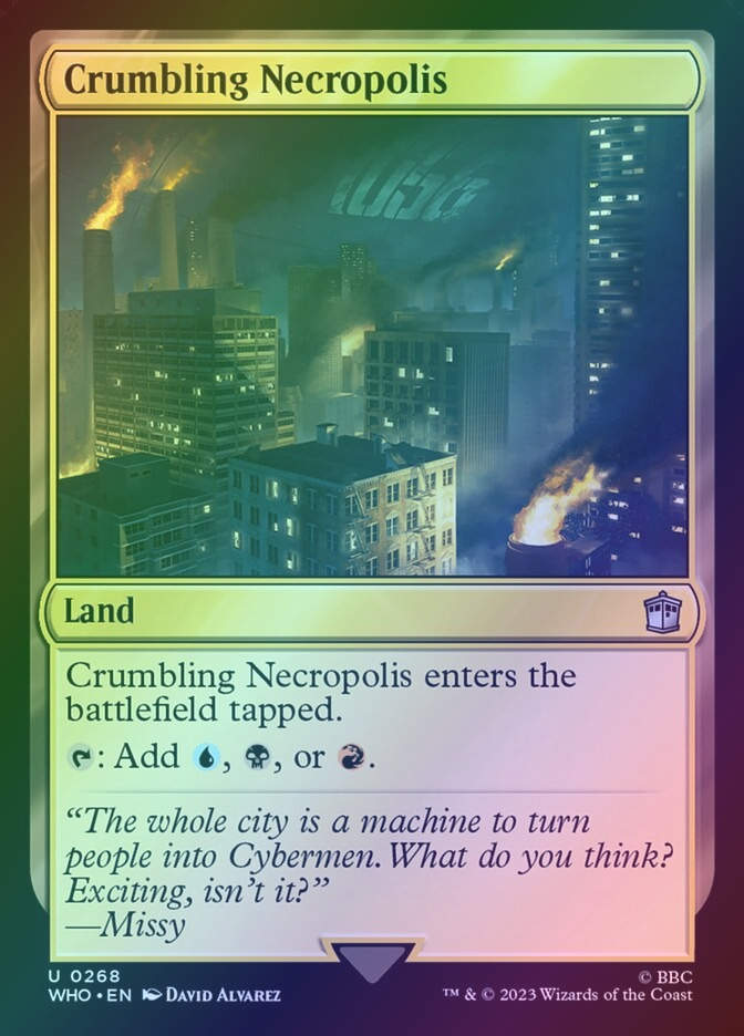Crumbling Necropolis (WHO) (268) / Foil