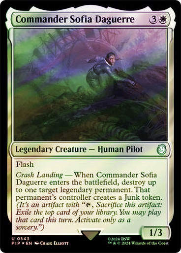 Commander Sofia Daguerre (pip) (543) / Surge Foil