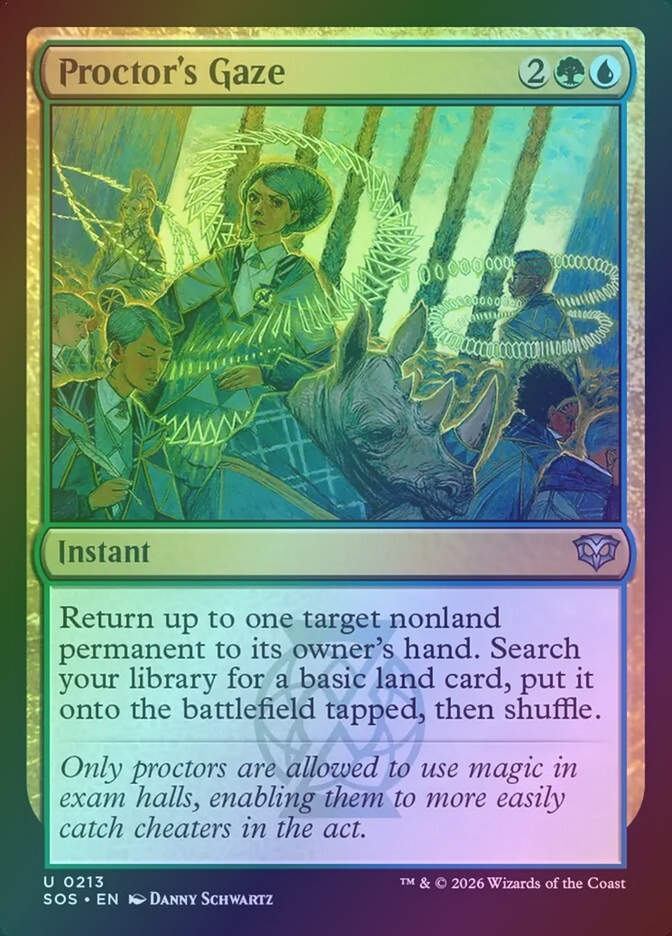 Proctor's Gaze (SOS) (213) / Foil