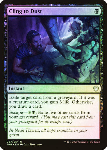 Cling to Dust (THB) (87) / Foil
