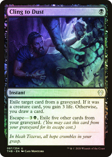 Cling to Dust (THB) (87) / Foil