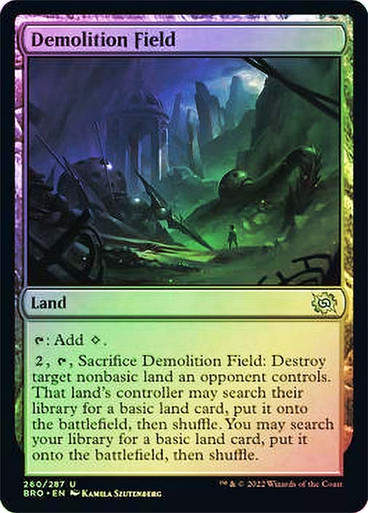 Demolition Field (BRO) / Foil