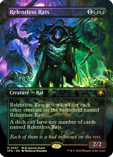 Relentless Rats (spg) (57) / Foil