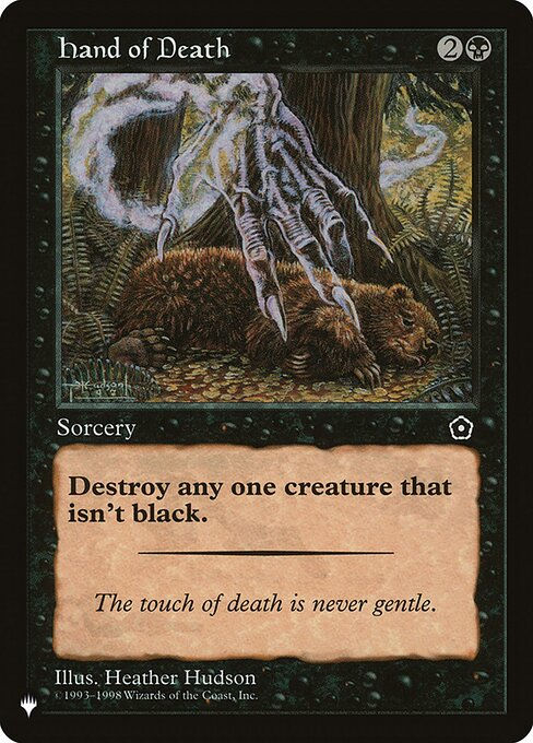 Hand of Death (PLST) (P02-74)