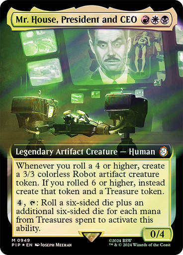 Mr. House, President and CEO (pip) (949) / Extended Surge Foil