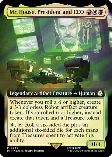 Mr. House, President and CEO (pip) (949) / Extended Surge Foil