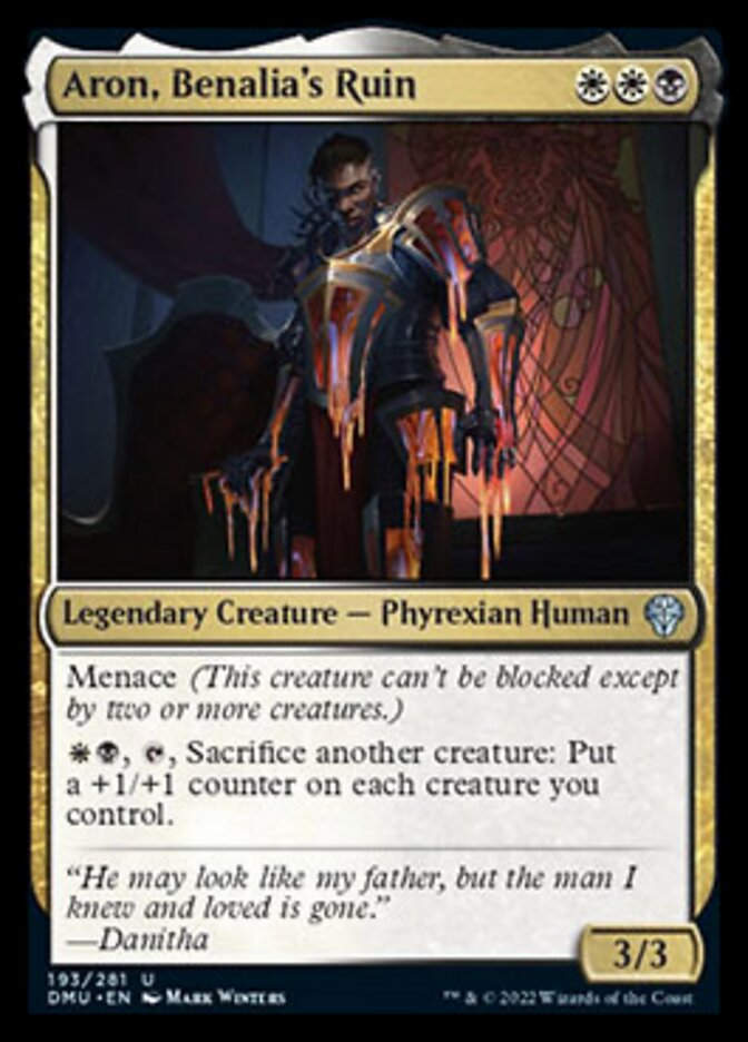 Aron, Benalia's Ruin (DMU)