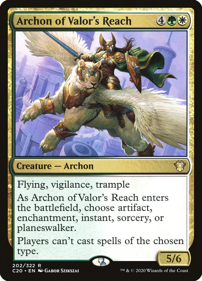 Archon of Valor's Reach (C20) (202)