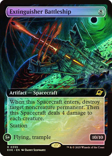 Extinguisher Battleship (EOE) (355) / Extended Art / Foil
