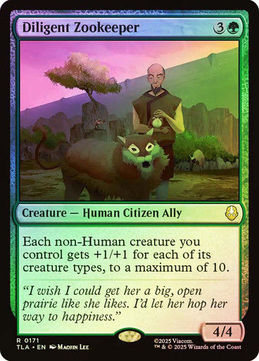 Diligent Zookeeper (TLA) (171) / Foil