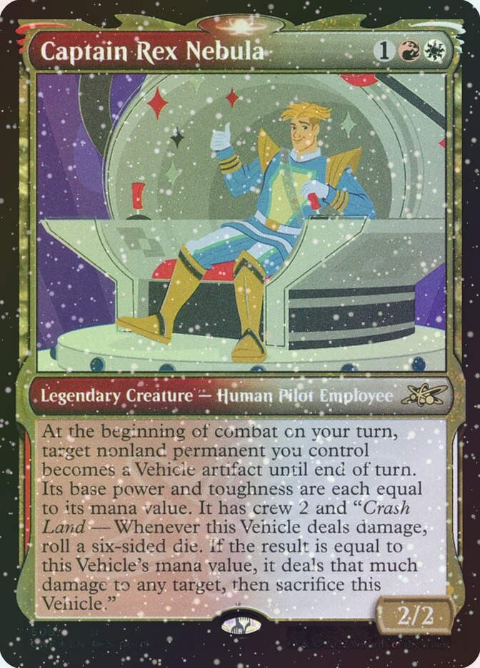 Captain Rex Nebula (UNF) (508) / Showcase / Galaxy Foil