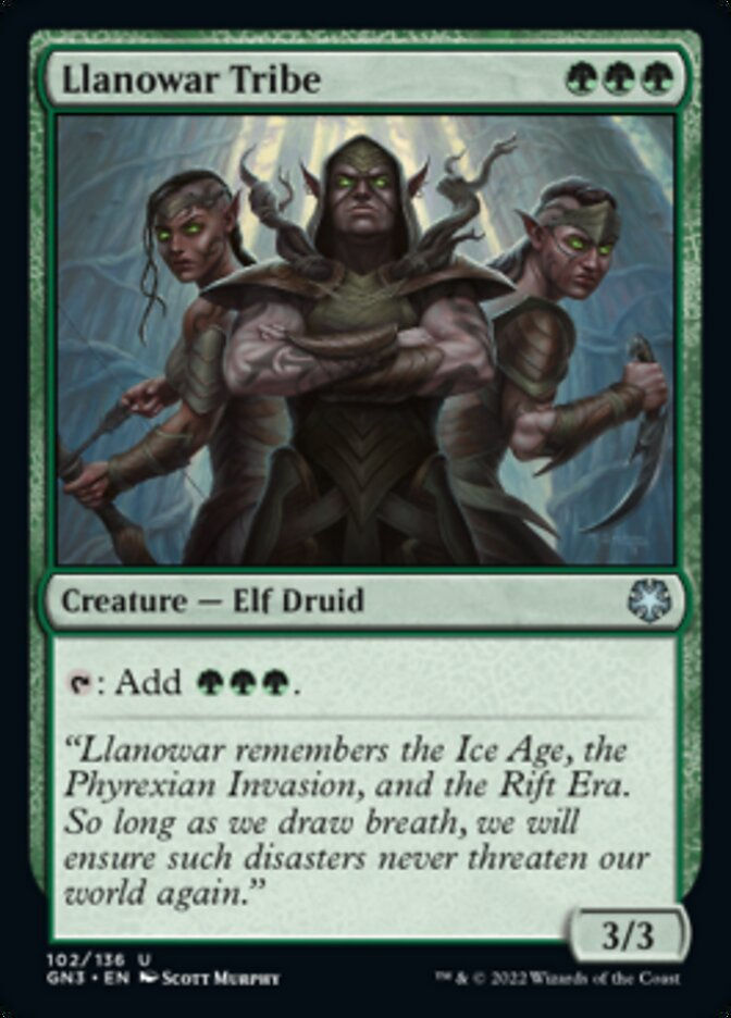 Llanowar Tribe (GN3)