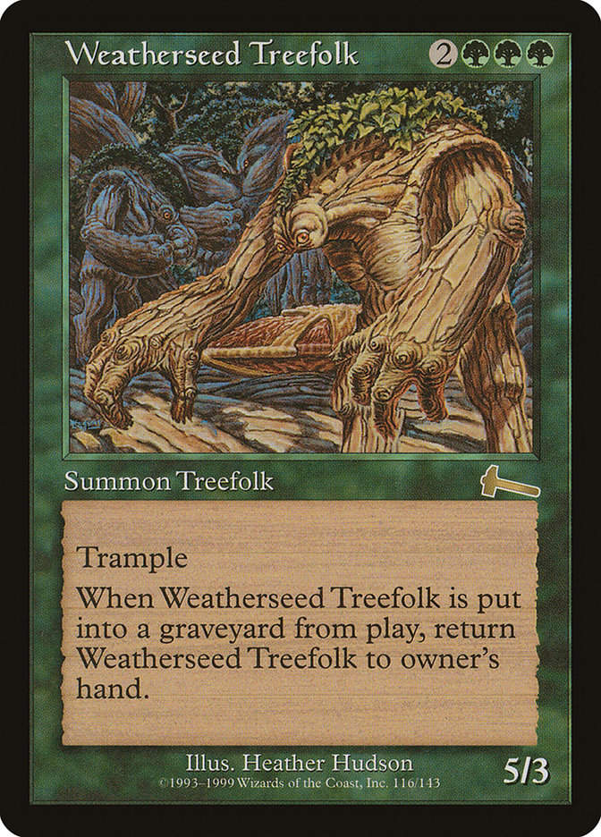 Weatherseed Treefolk (ULG) (116)