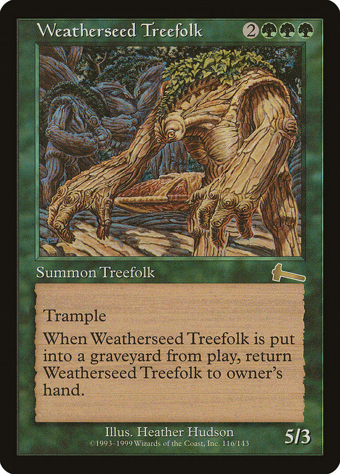 Weatherseed Treefolk (ULG) (116)