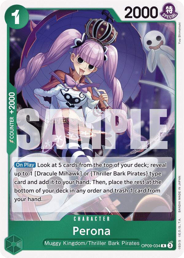 Perona (OP09-034) / Foil