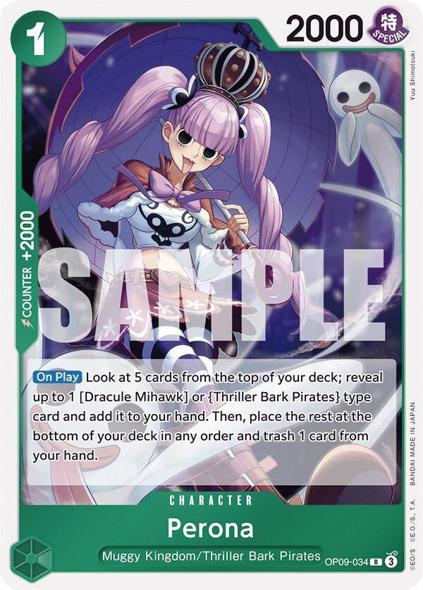 Perona (OP09-034) / Foil