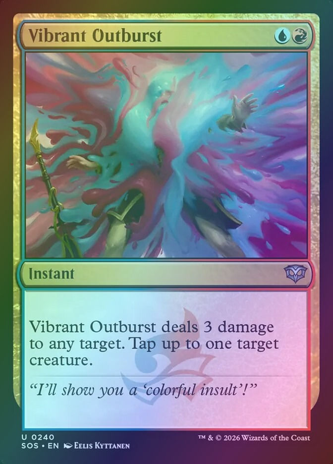 Vibrant Outburst (SOS) (240) / Foil